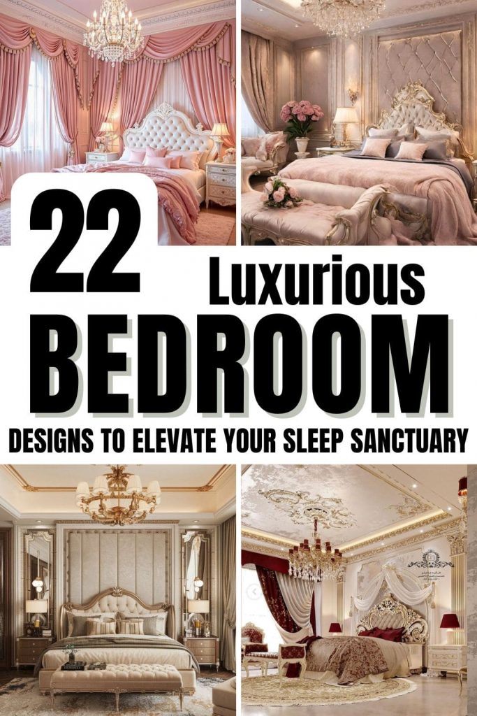 Exquisite Luxury Bedroom Designs To Elevate Your Sleep Sanctuary