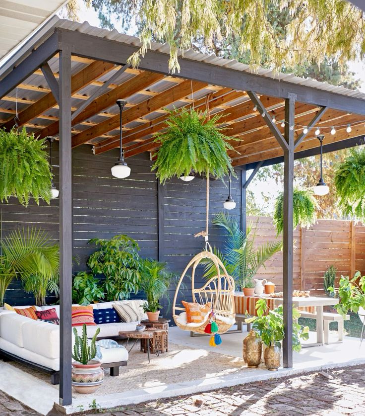 Boho-Inspired Garden Oasis