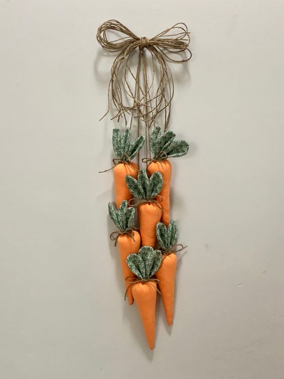 Charming Fabric Carrot Bundle