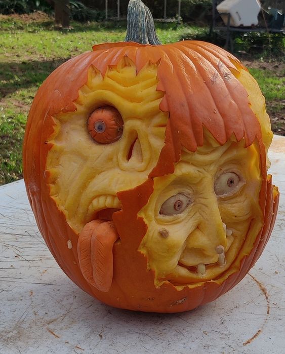 Double-Faced Nightmare Pumpkin