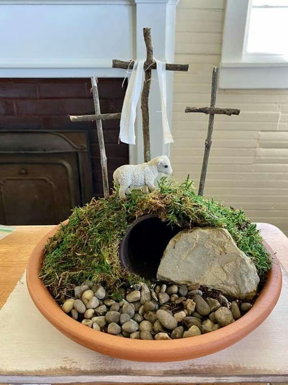 Easter Resurrection Garden