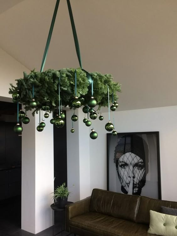 Elegant Hanging Ornament Chandelier