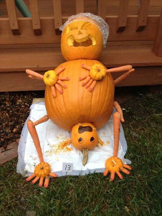 Hilarious Pumpkin Birth Scene