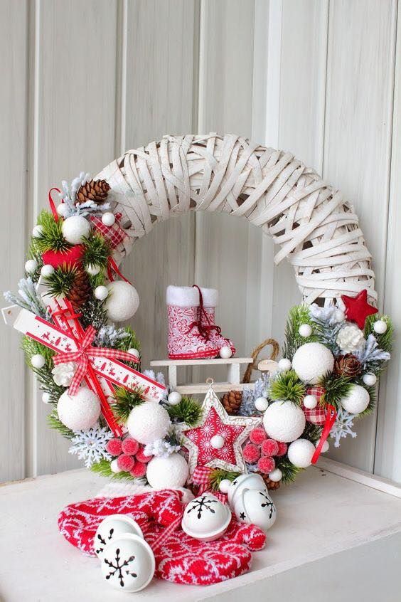 Nordic Winter Wonderland Wreath