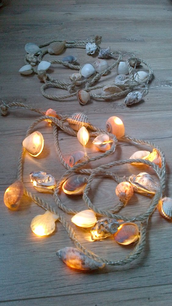 Seashell String Lights