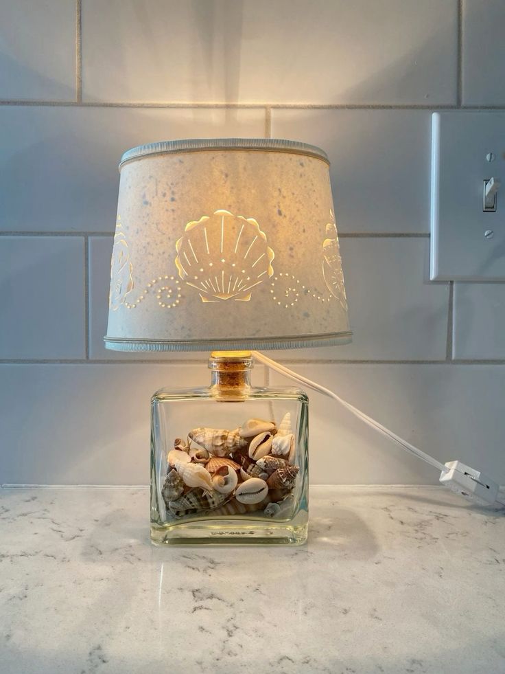 Seashell Table Lamp