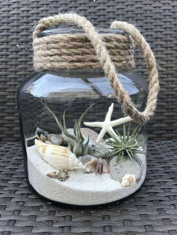 Seaside Terrarium Jar