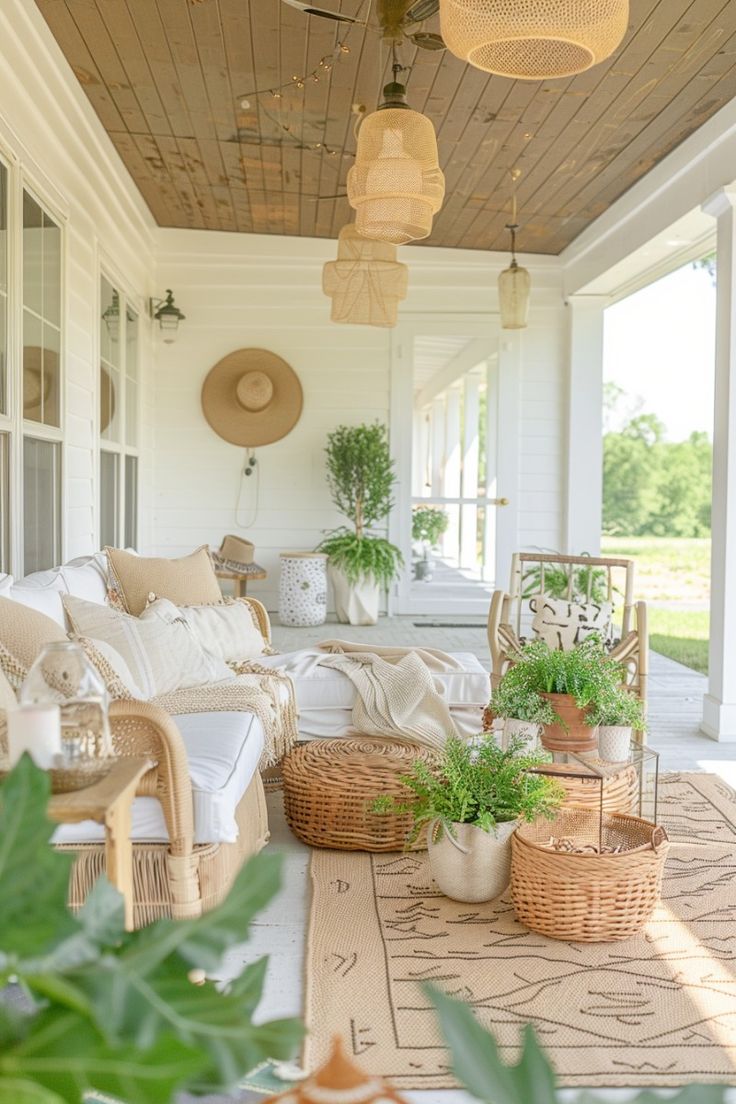 Serene Boho Patio Oasis