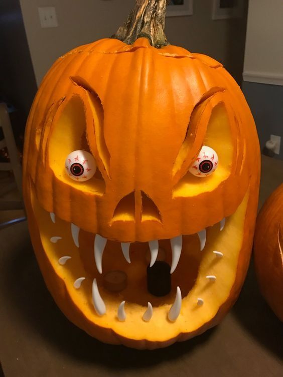 Terrifying Monster Pumpkin