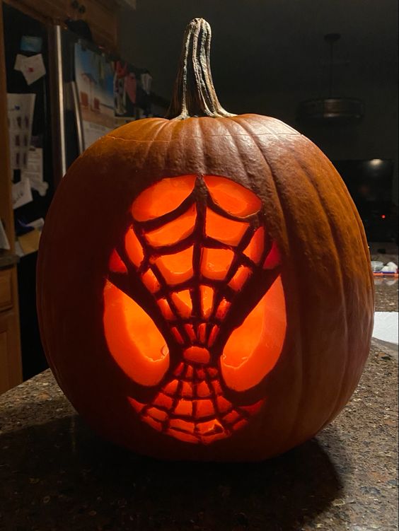 Webbed Hero Pumpkin