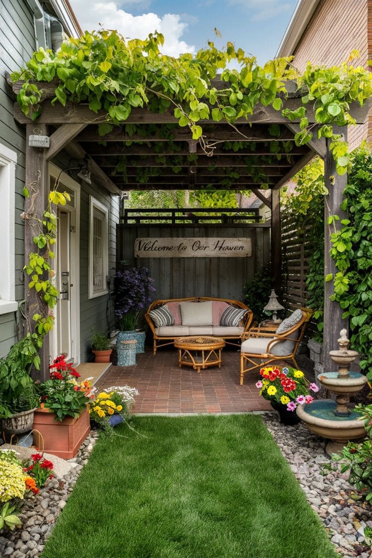 Cozy Pergola Haven