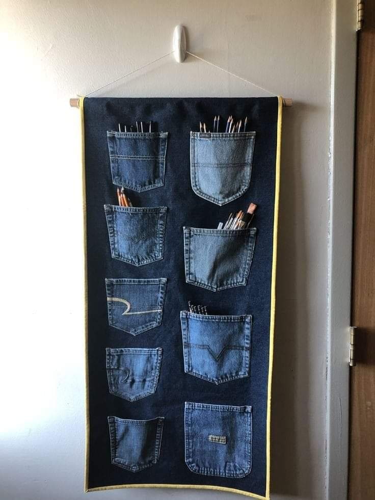 Denim Pocket Organizer