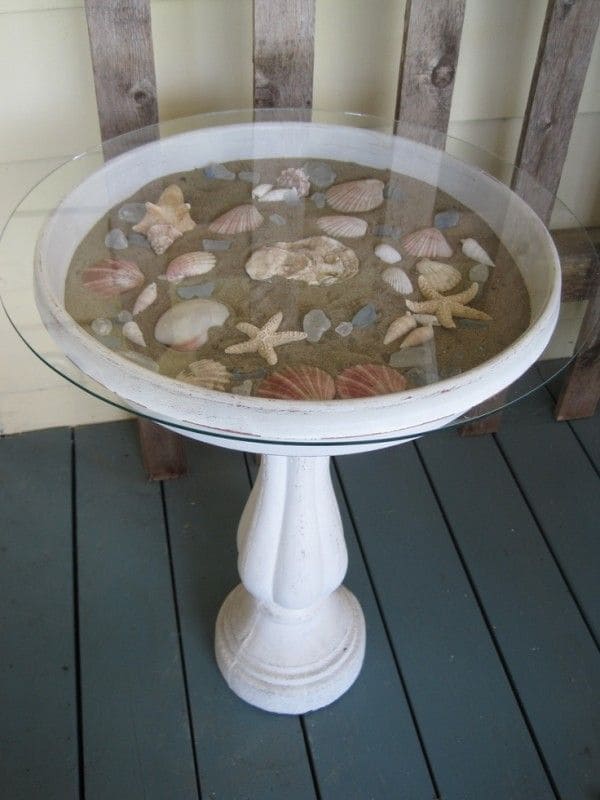 Elegant Coastal Seashell Table Design