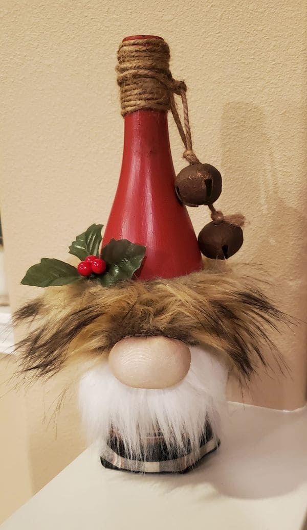 Fun Wine Bottle Gnome