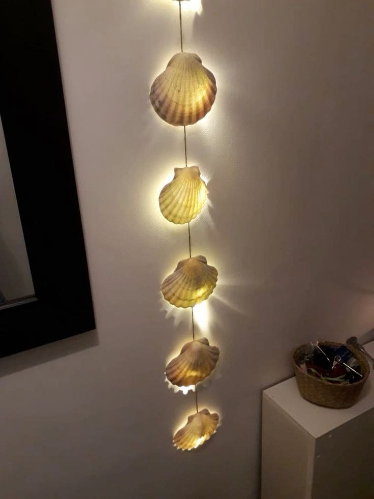 Magical Seashell String Lights