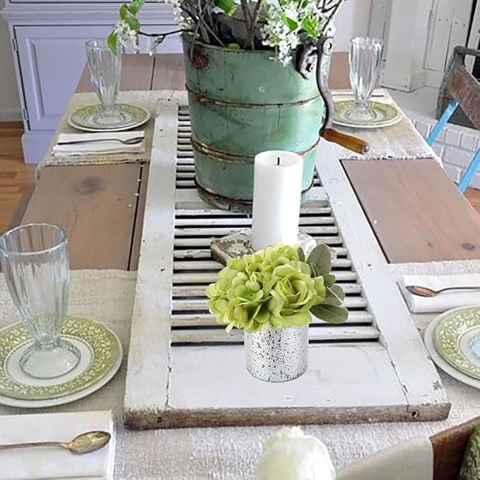 Rustic Window Frame Table Centerpiece