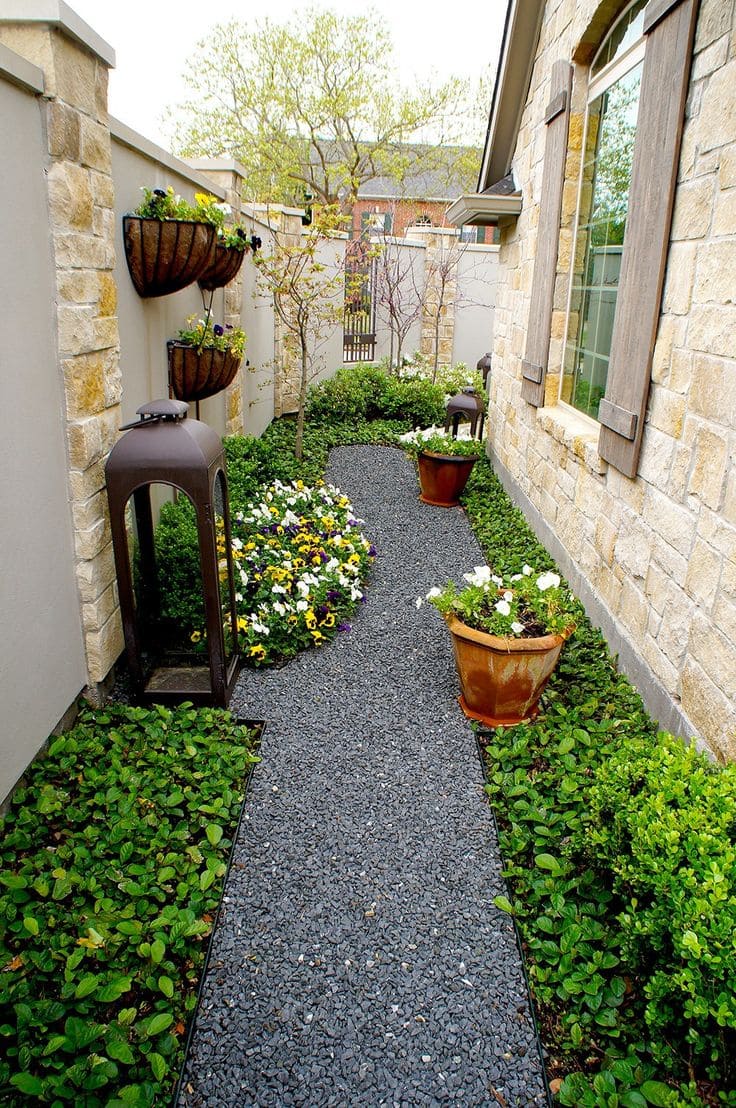 Charming Flower-Filled Pathway Escape