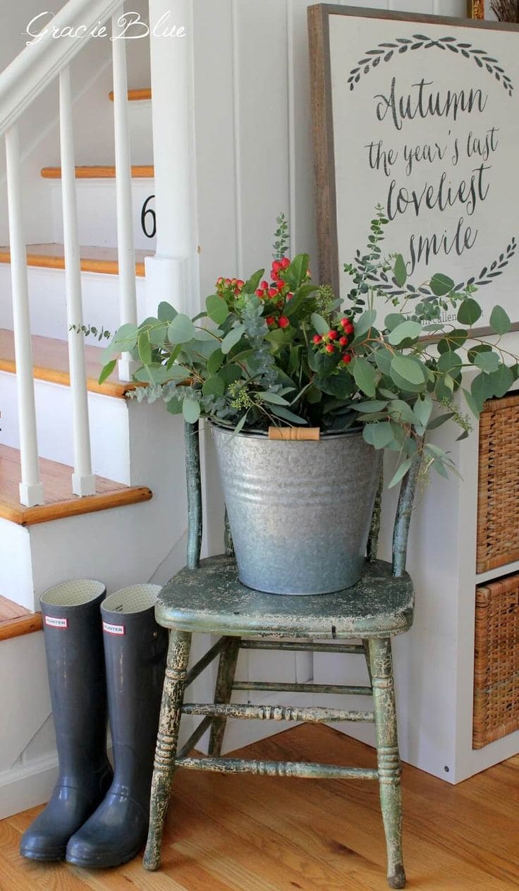 Charming Rustic Chair Decor Inspiration