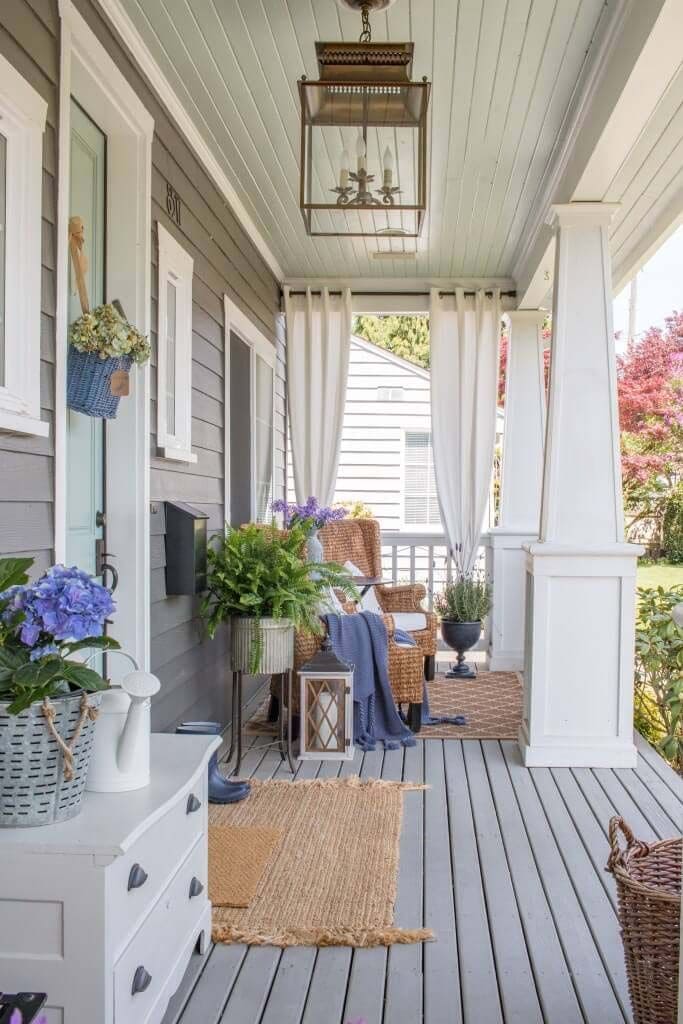 Chic Rustic Elegance for Spring Porches