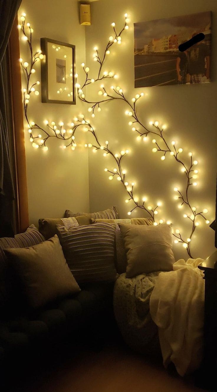 Cozy Glow Branch Lighted Corner Decor