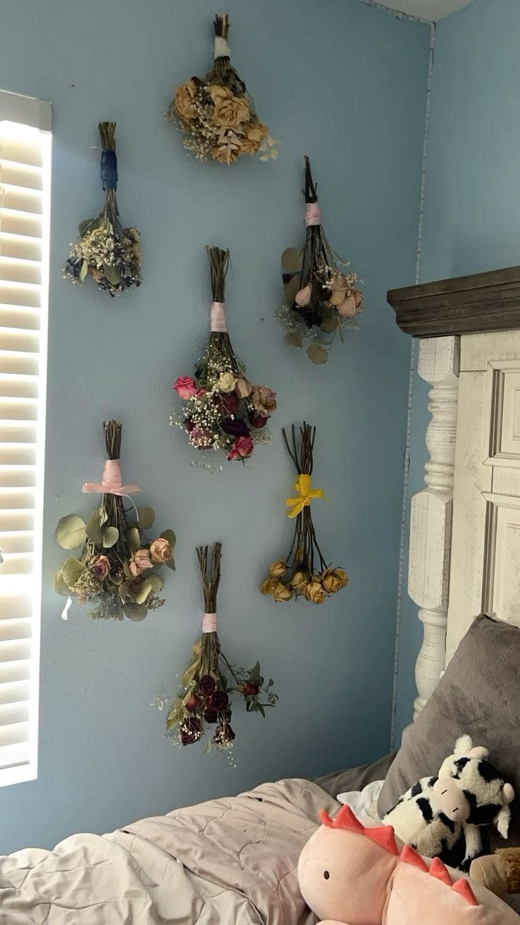 Dried Bouquet Gallery Wall Inspiration