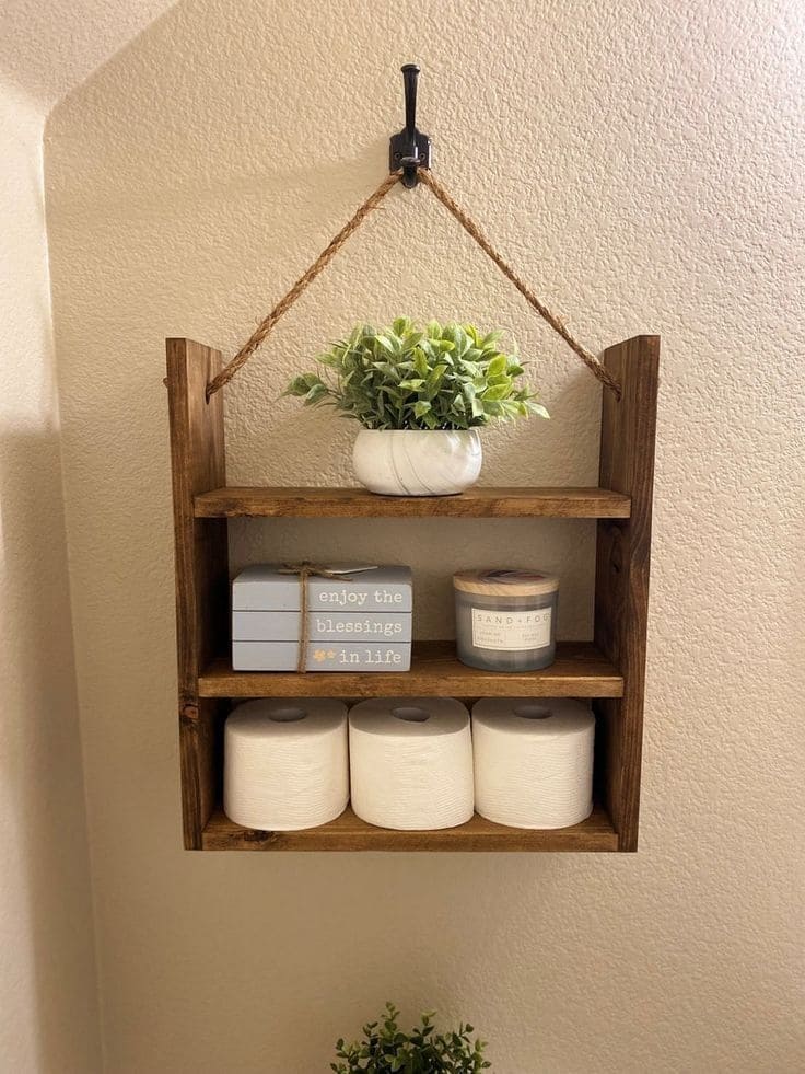 Hanging Bathroom Storage Solution