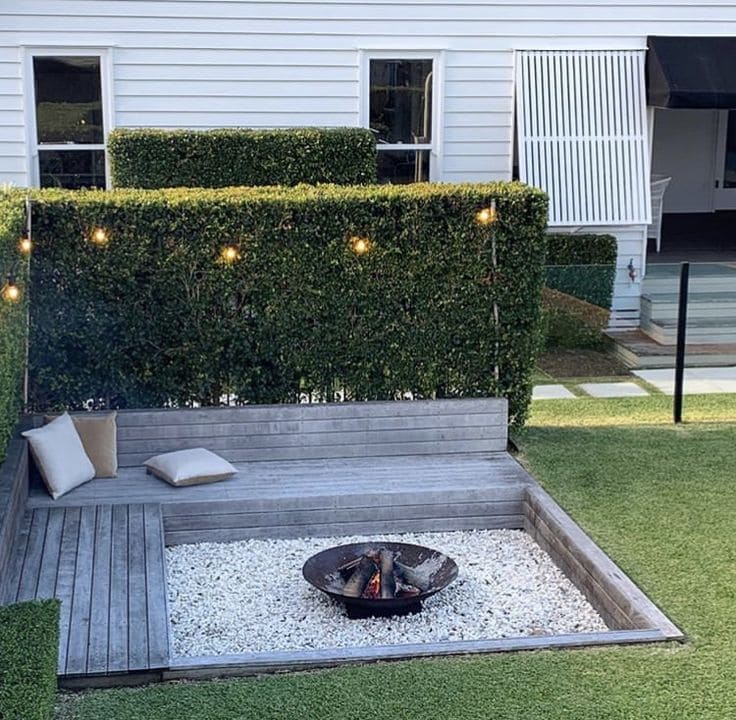 Minimalist Fire Pit Haven