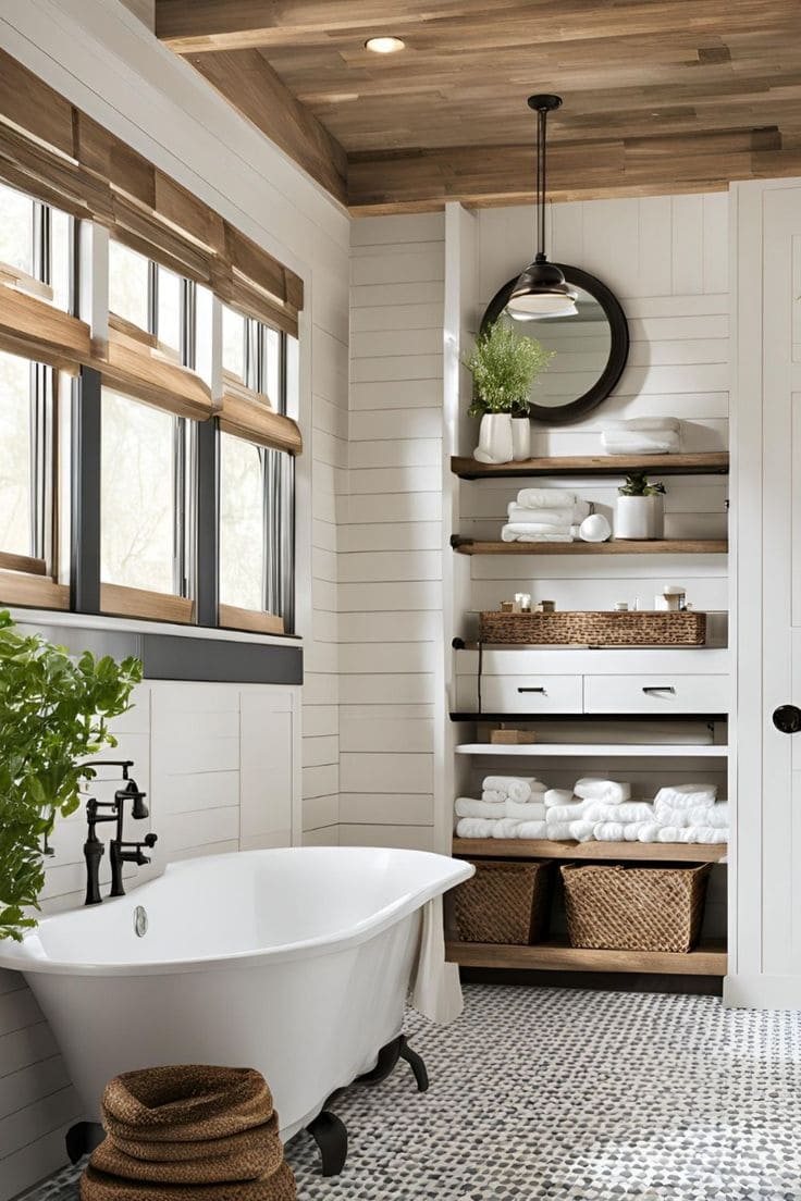 Modern Farmhouse Serenity with Cozy Charm