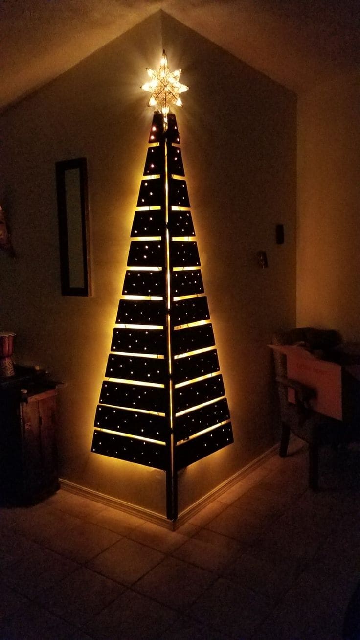 Radiant Starry Christmas Tree Delight