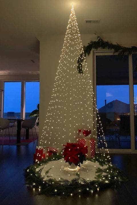 Sleek and Modern Christmas Tree