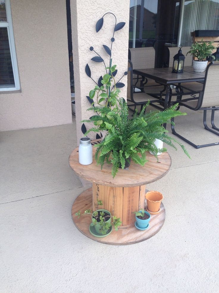 Spool Planter Verdant Display