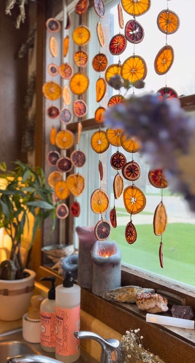 Vibrant Citrus-Inspired Window Sill Charm