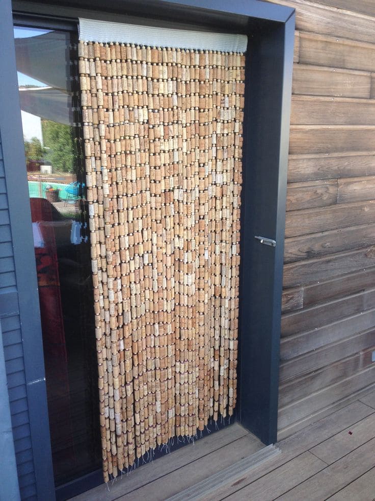 Wine Cork Curtain