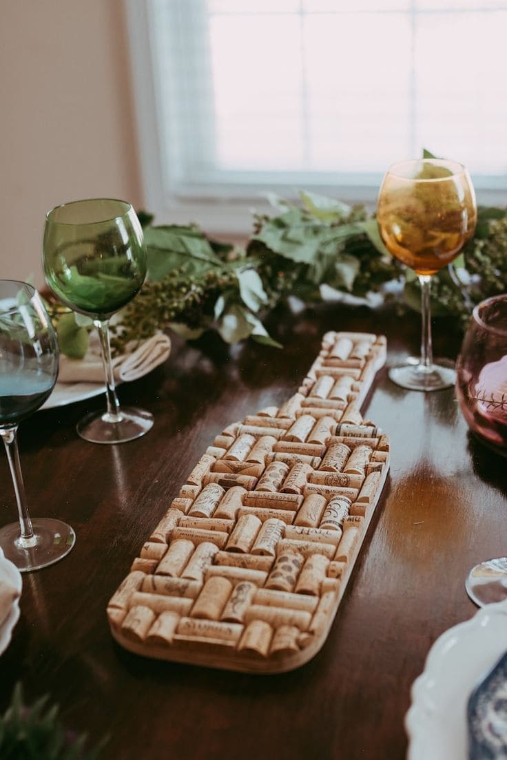 Wine Cork Serving Tray