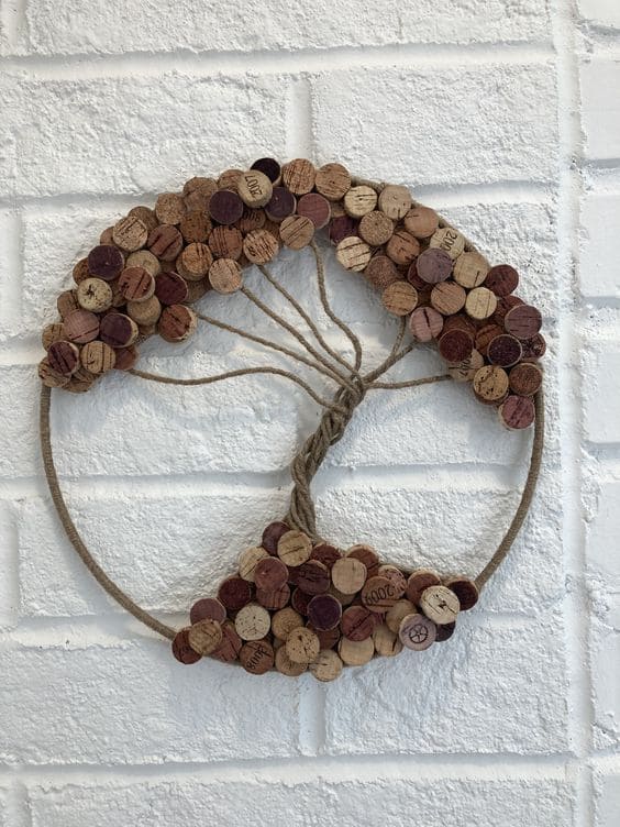 Wine Cork Tree of Life