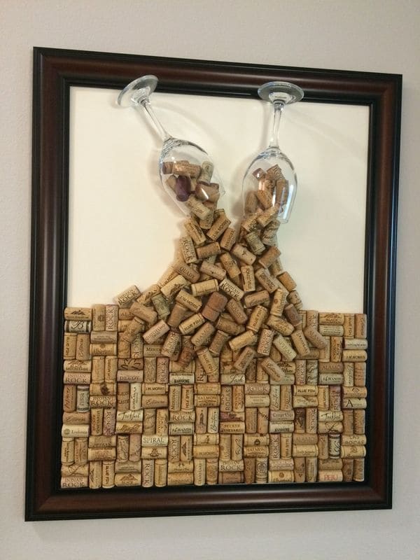 Wine Cork Wall Art