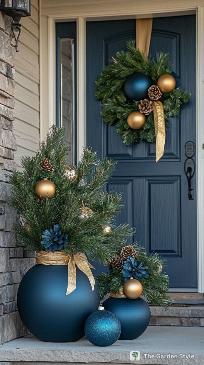 legant Blue and Gold Door Magic