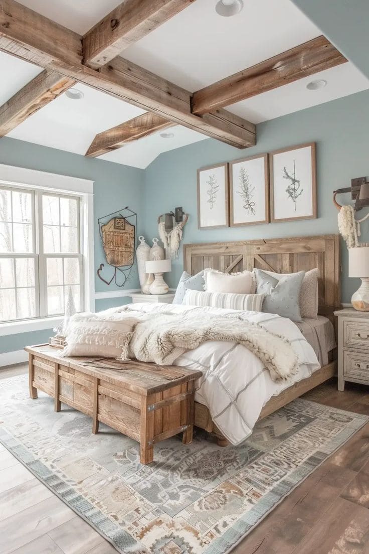 Cozy Farmhouse Bedroom Retreat