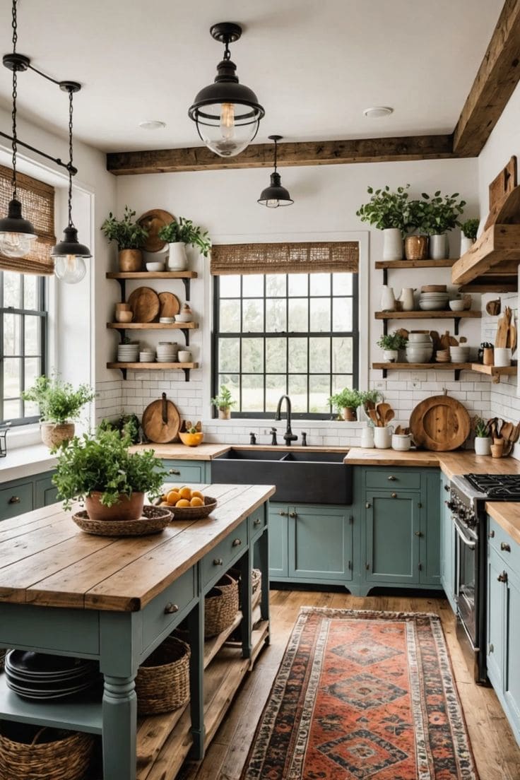 Cozy Vintage Kitchen Haven