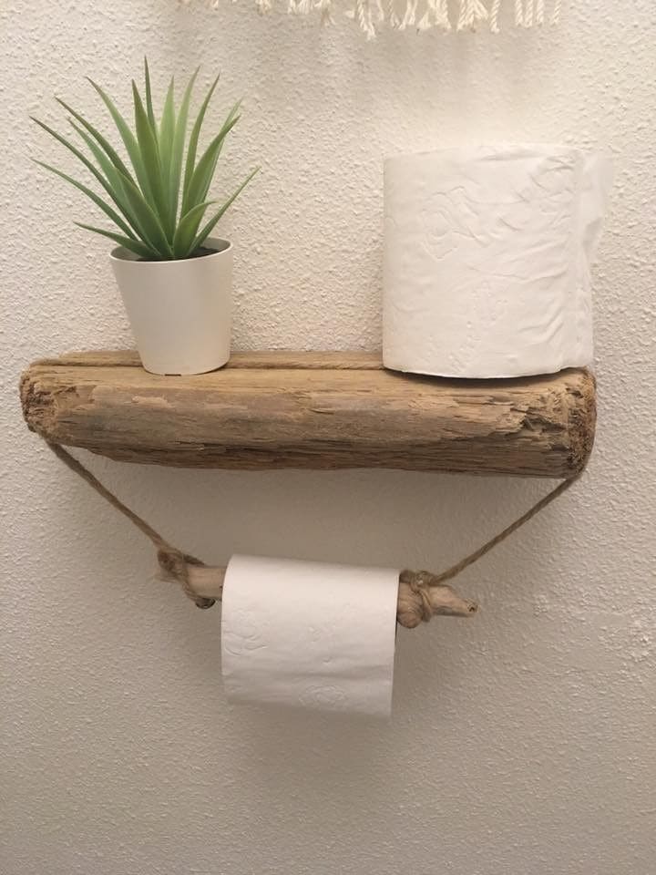 DIY Eco Toilet Holder