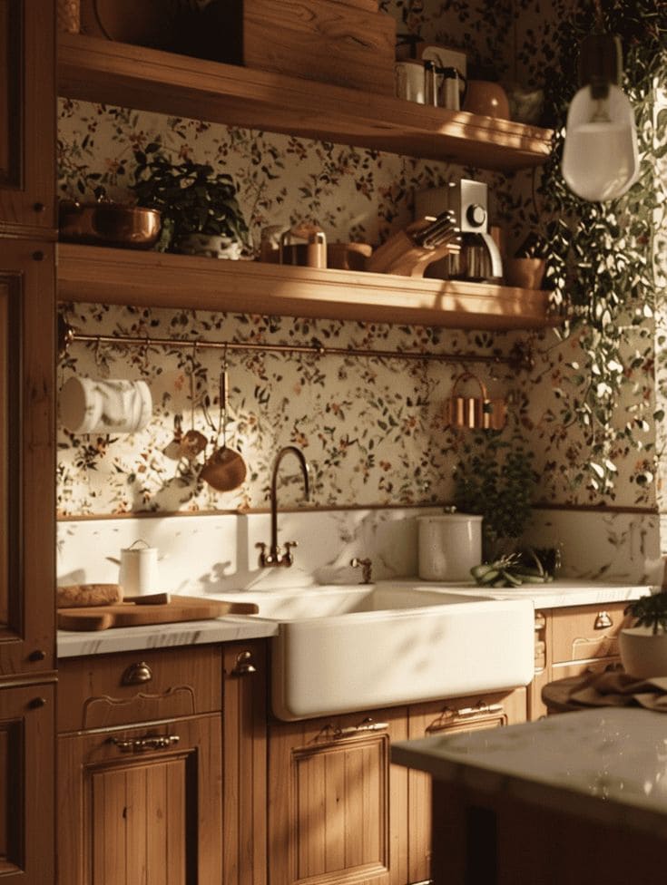 Enchanting Vintage Kitchen Retreat