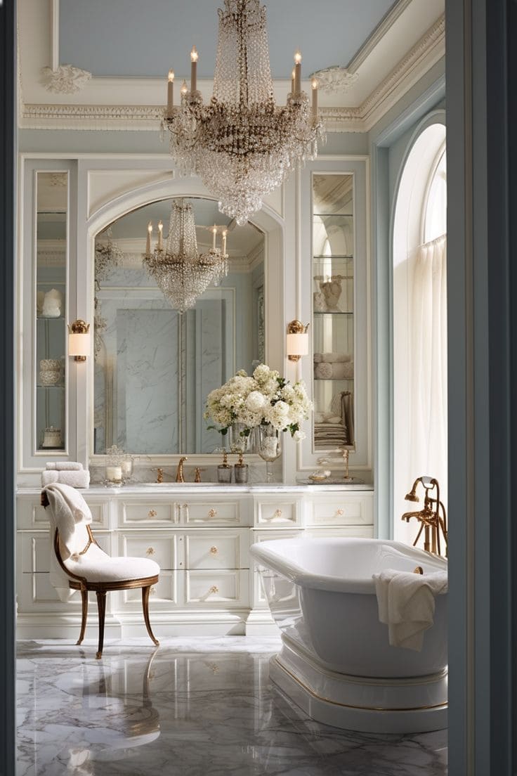 Ethereal Elegance in Bathroom Decor