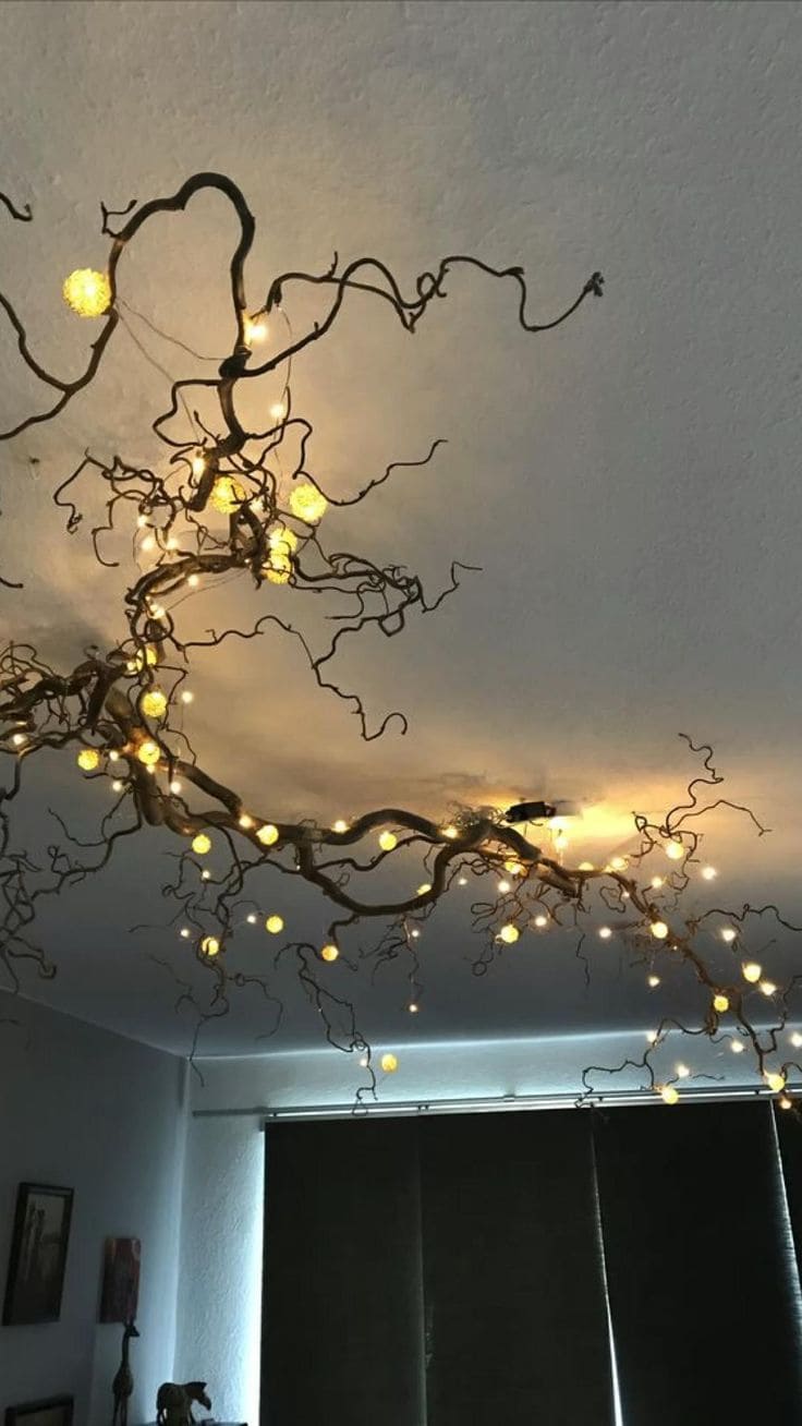 Magical Twinkling Branch Ceiling Lights