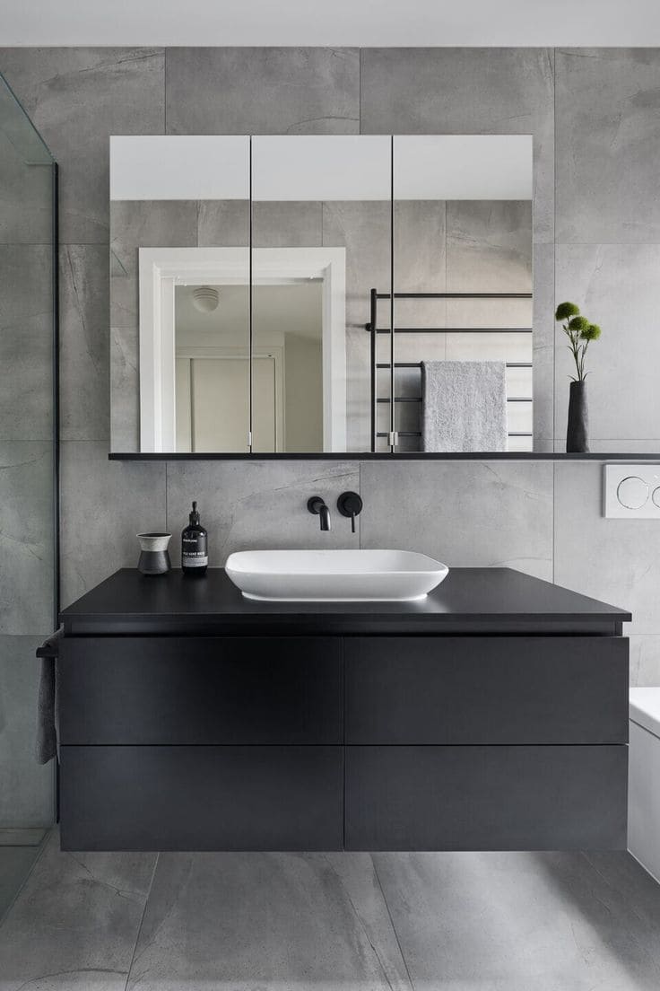 Modern Black and Grey Fusion