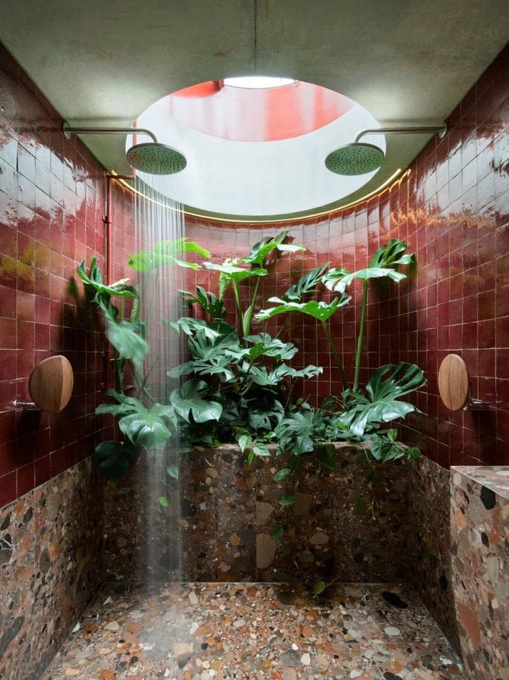 Nature-Infused Shower Design