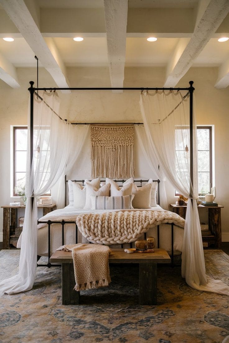 Rustic Elegance with Boho Farmhouse Charm