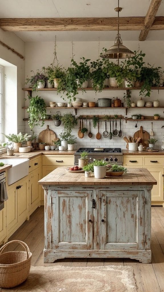 Rustic Garden Kitchen Bliss