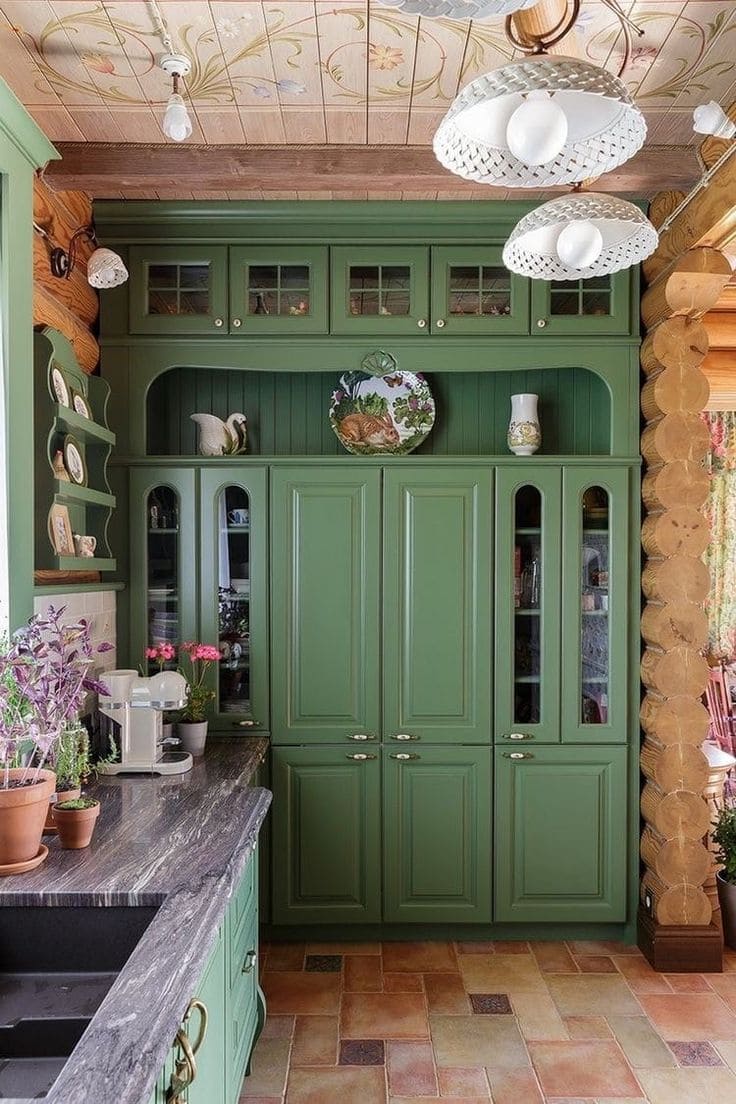 Sage Green with Rustic Elegance