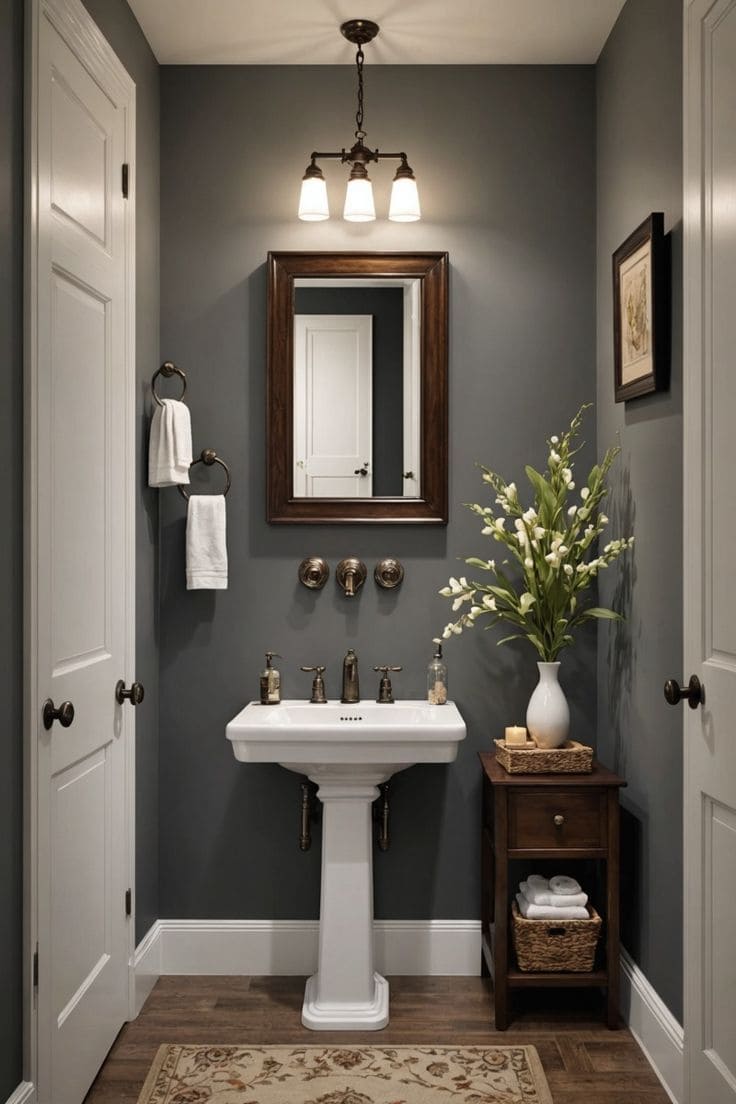 Sophisticated Small Bathroom Design