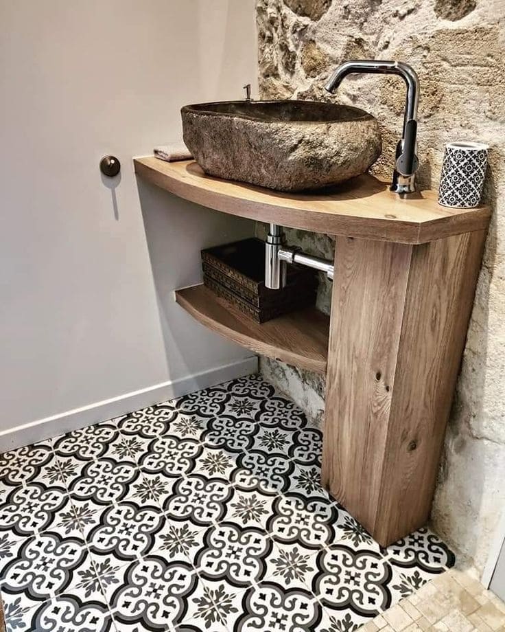 Stone Rustic Vanity Inspiration